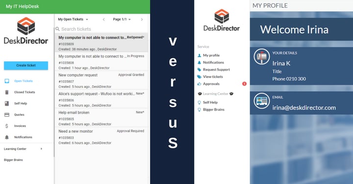 Older version of DeskDirector will be no longer supported